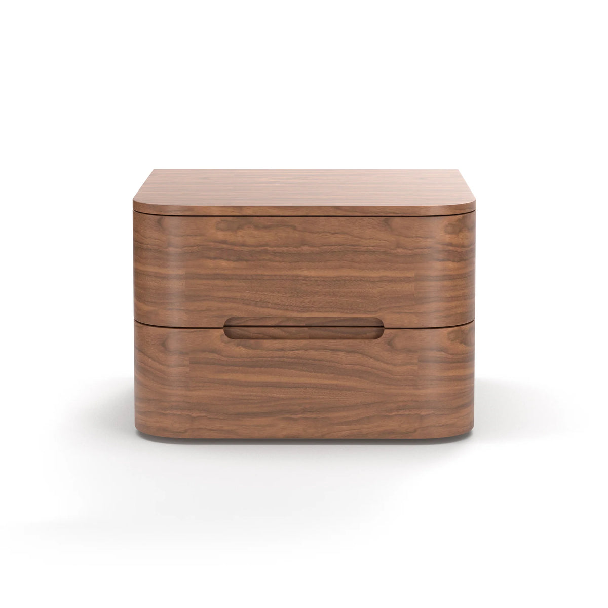 Surf Bedside Table – 50x45x36 / Wood (American Walnut)-3