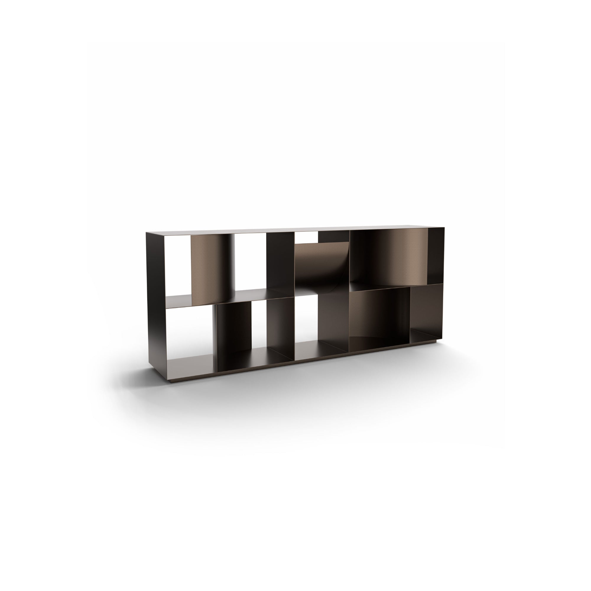 Judd Base Mogg - Judd Base Bookcase - Dark Bronze – Designitch