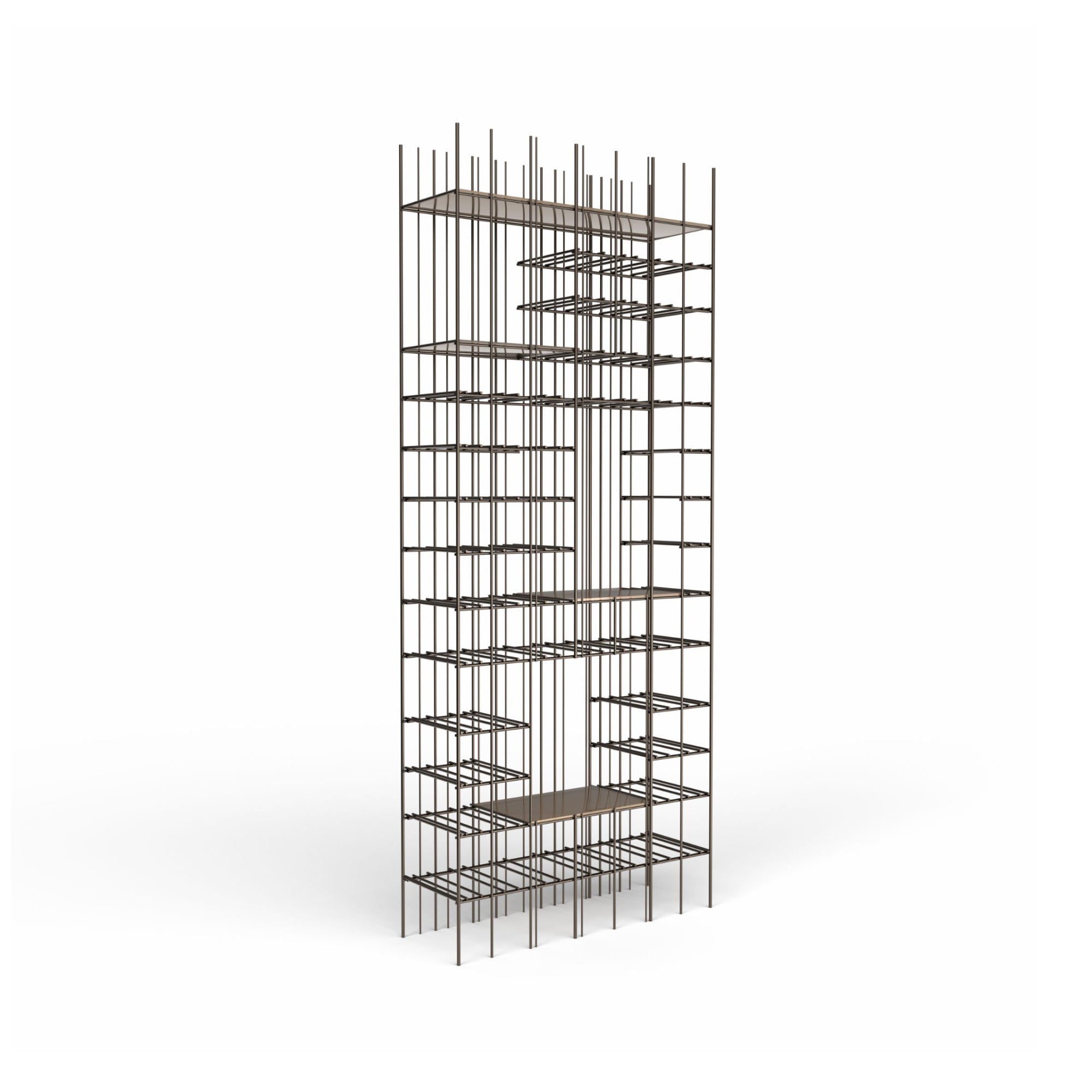 Metrica A Wine Shelve - Burnished/Bronze