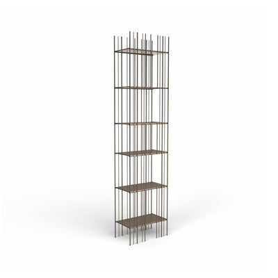 Metrica C Bookcase - Burnished/Bronze