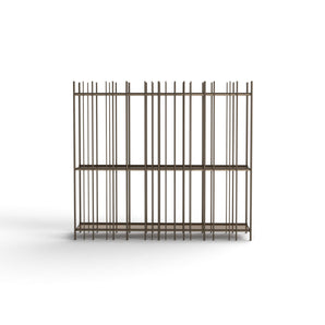 Metrica Wall B Bookcase - Burnished/Bronze