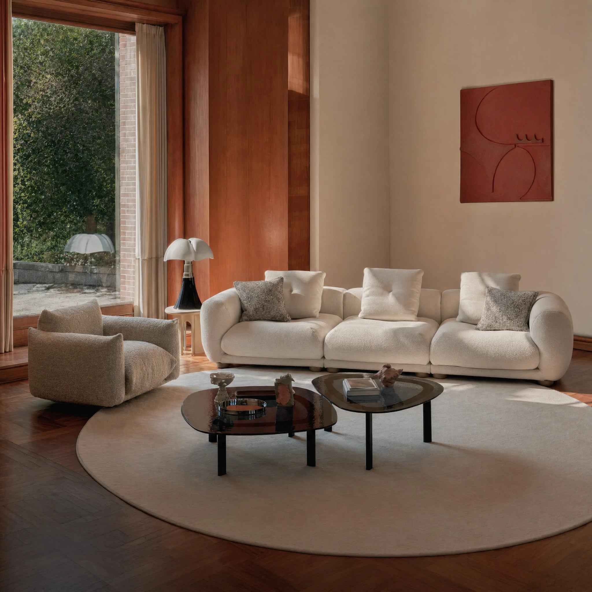 Me-Time MT2F0C Sofa - Honey/Fabric W (Camy A5461)