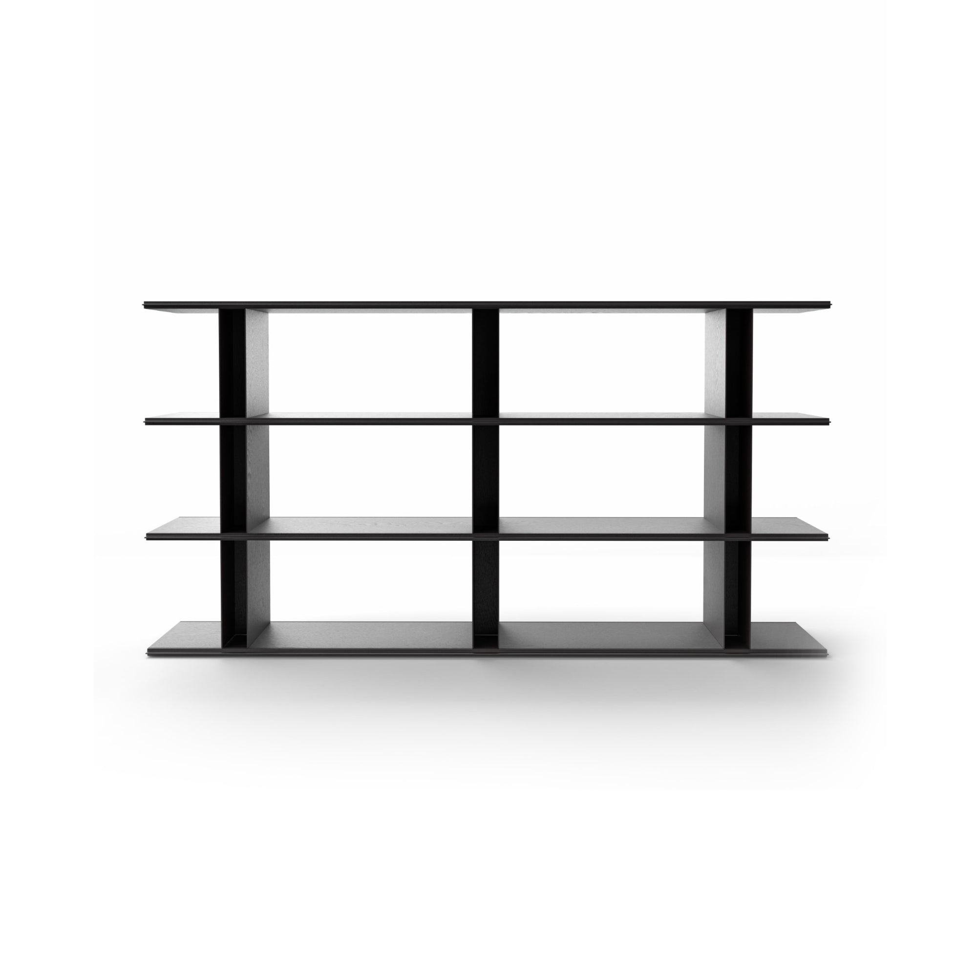 Frame-Shift FS0L1C Bookcase - Flamed Black-2