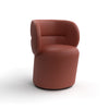 Getlucky 0V8 Dining Chair - Leather T (Burgundy B0118T)