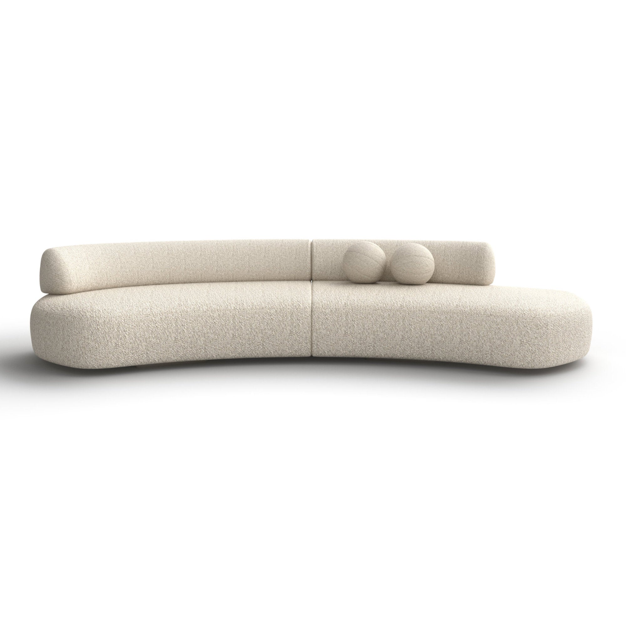 Gogan CC3R Sofa - Fabric S (Orsetto Naturale A8844)-3