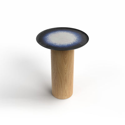 Mangiafuoco 35 Side Table - Natural/Neptune