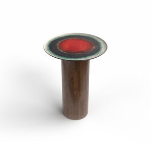 Mangiafuoco 35 Side Table - Walnut/Mars