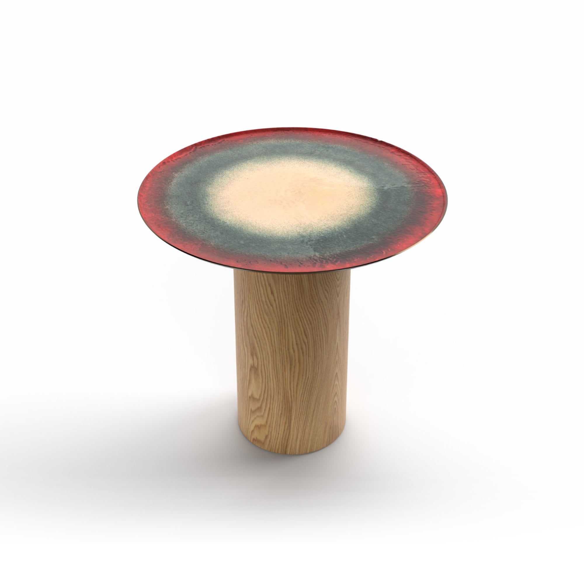 Mangiafuoco 45 Side Table - Natural/Jupiter-1