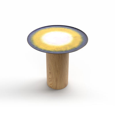 Mangiafuoco 45 Side Table - Natural/Saturn