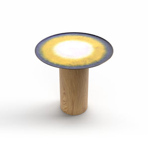 Mangiafuoco 45 Side Table - Natural/Saturn