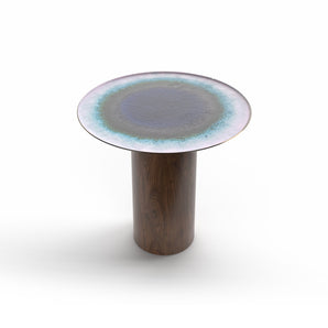 Mangiafuoco 45 Side Table - Walnut/Venus