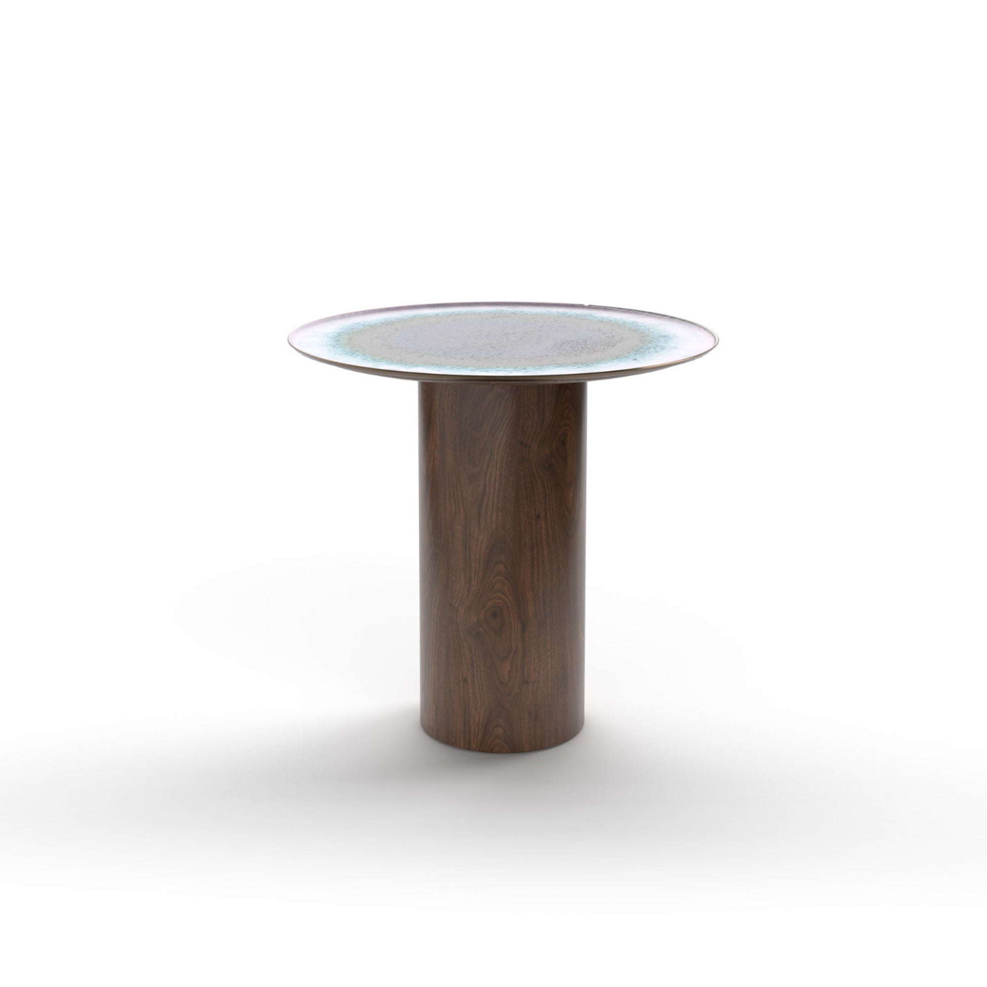 Mangiafuoco 45 Side Table - Walnut/Venus-3