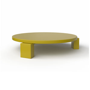 Shiny Gogan 130 Coffee Table - Olive