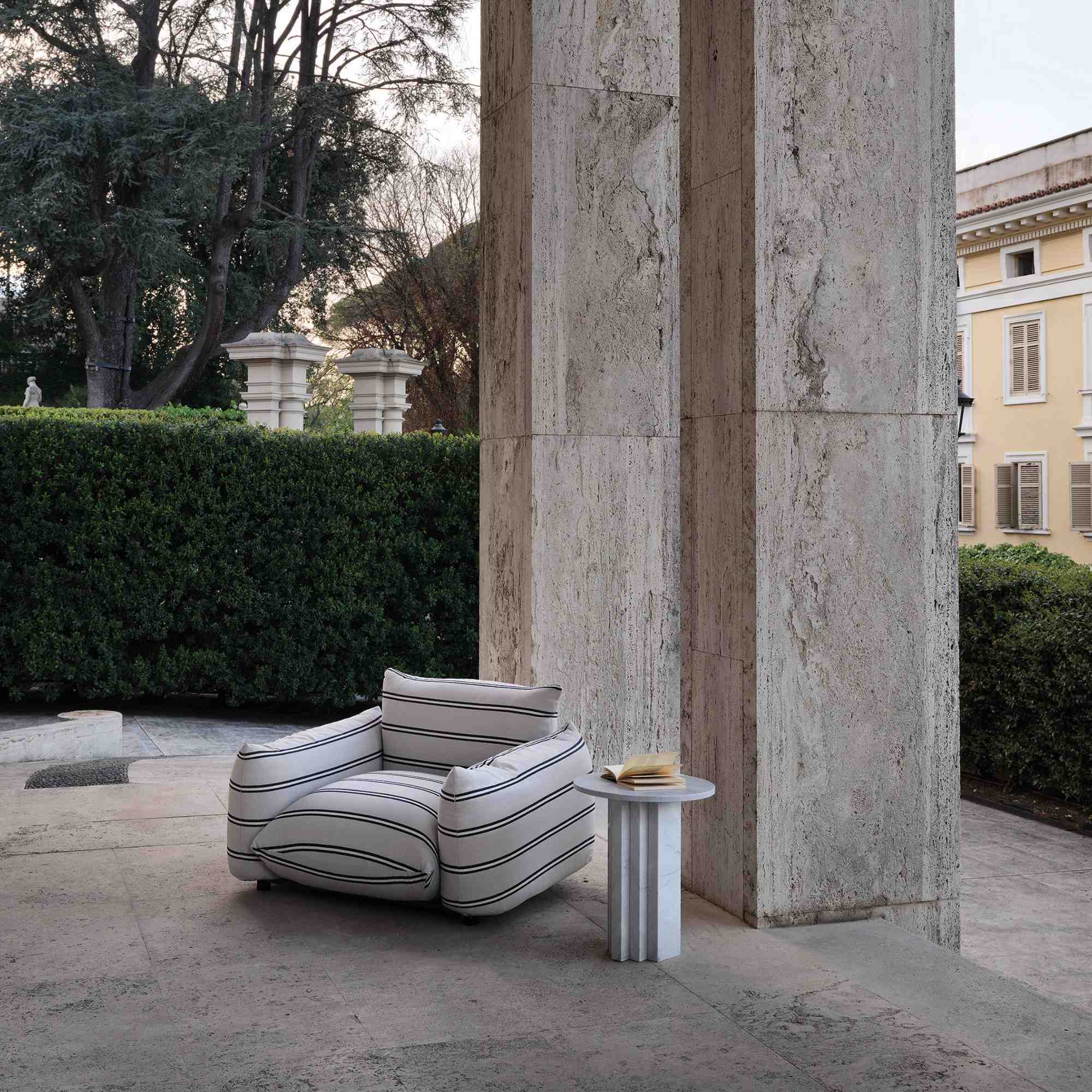 Marenco 4980 Outdoor Armchair - Fabric T5 (Capri 05)-5