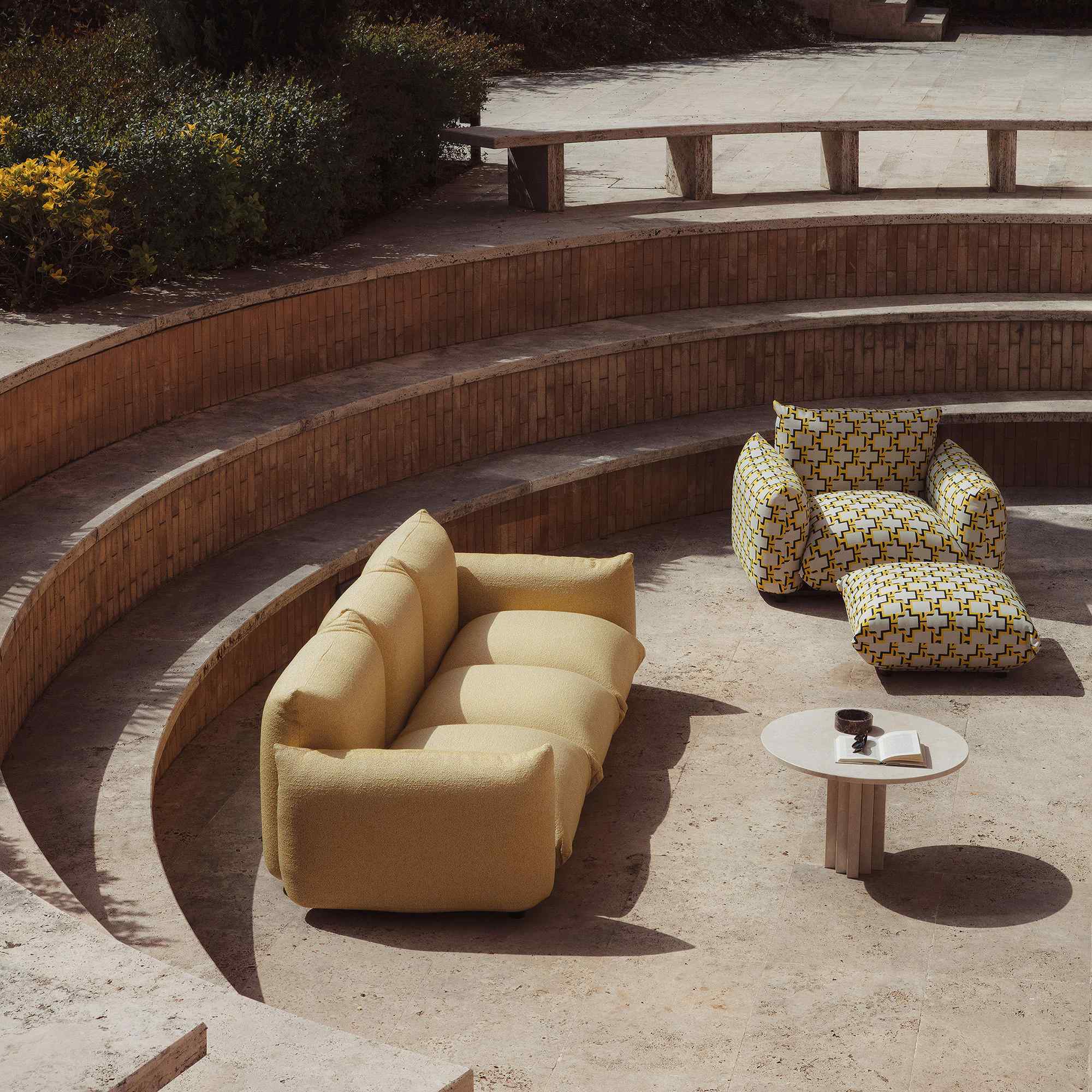 Marenco 4980 Outdoor Armchair - Fabric T5 (Capri 05)-4