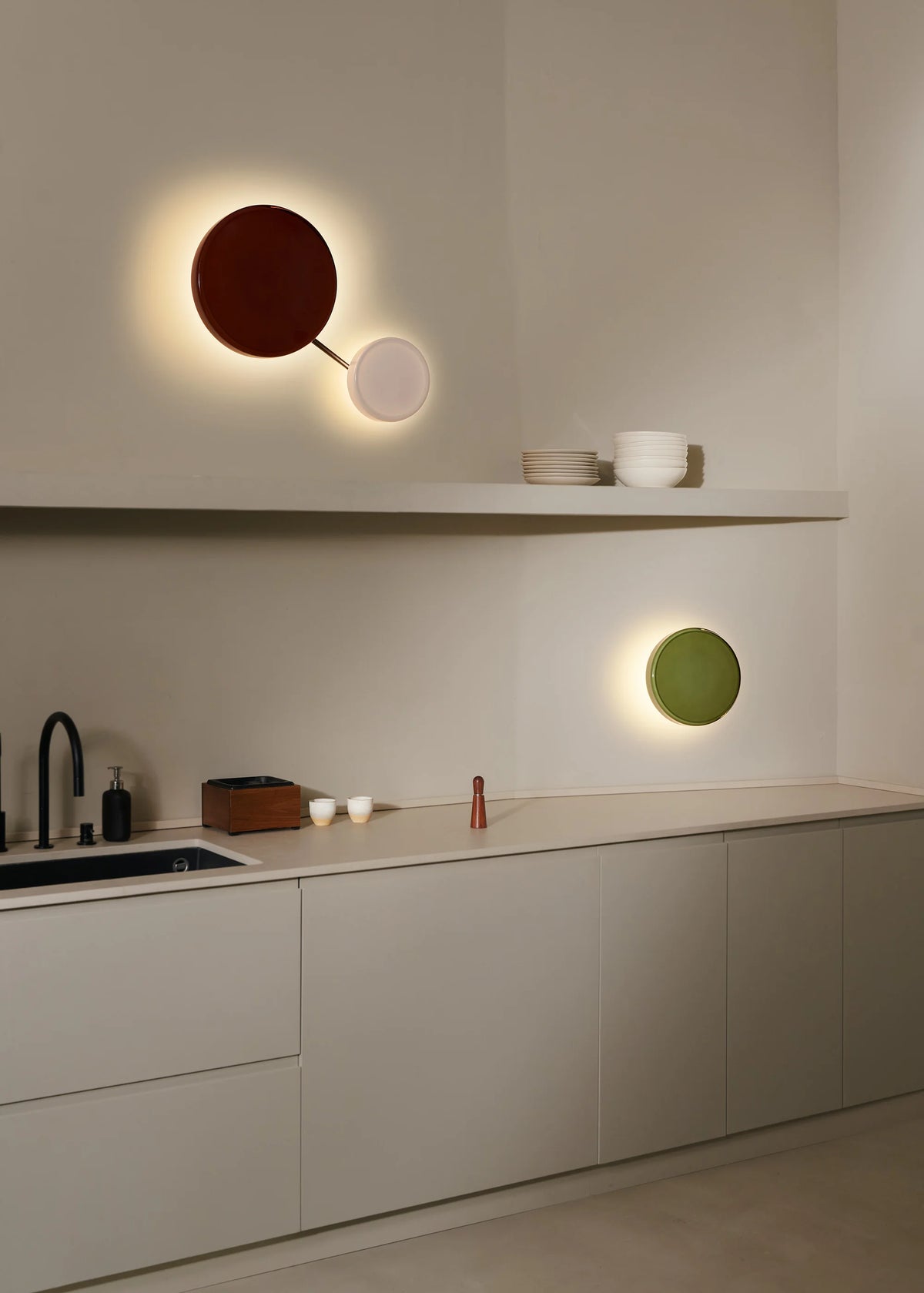 Caramel 28 DALI-2 Wall Lamp - Opal-2