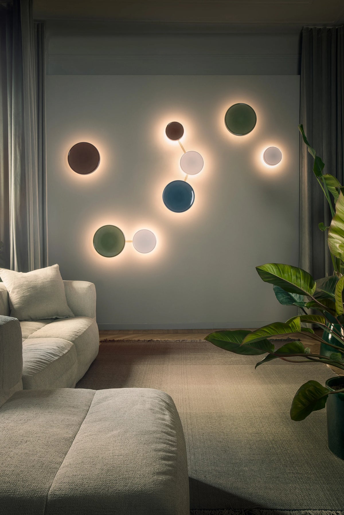 Caramel 22 DALI-2 Wall Lamp - Opal-3