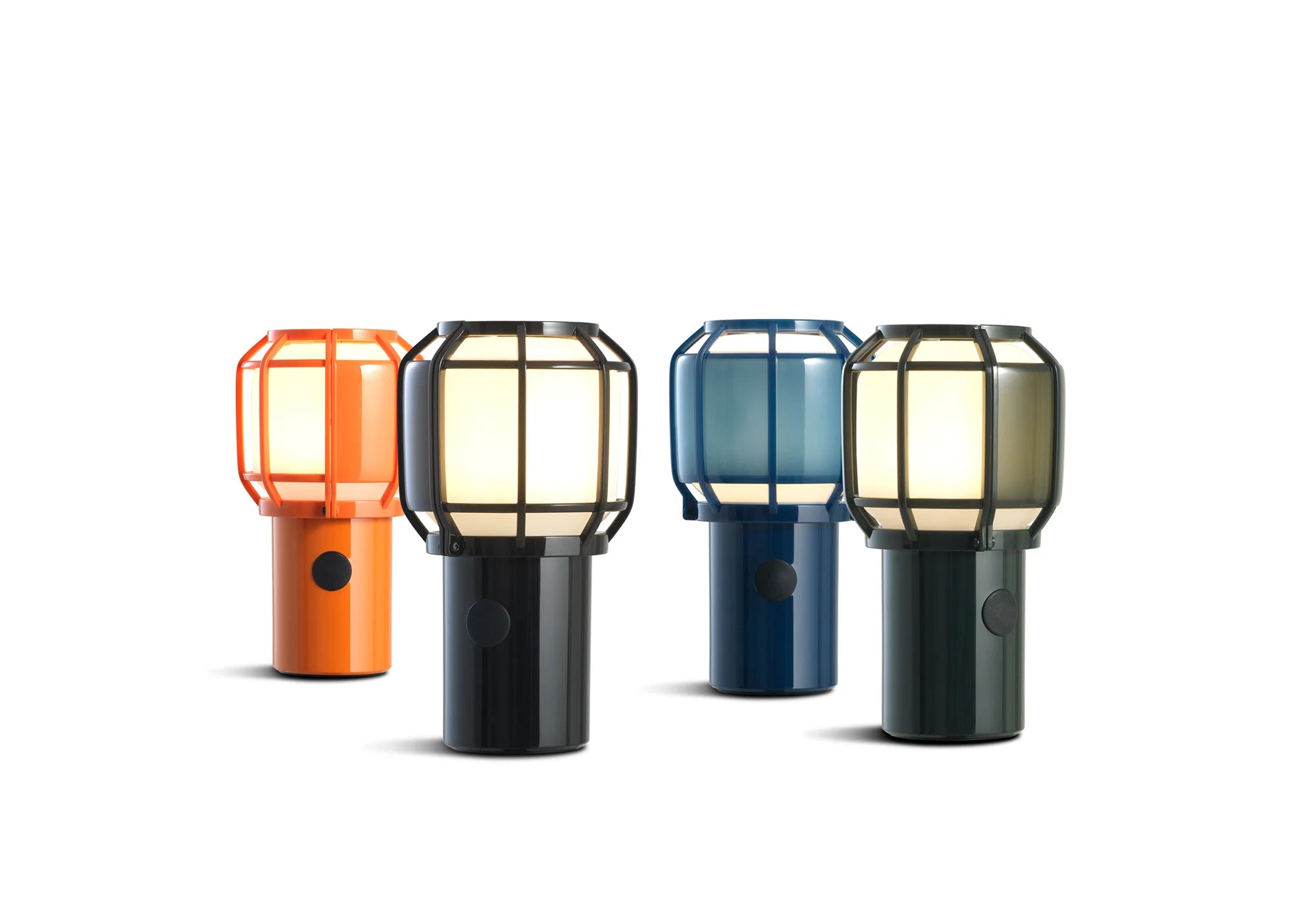 Chispa Portable Table Lamp - Orange-4