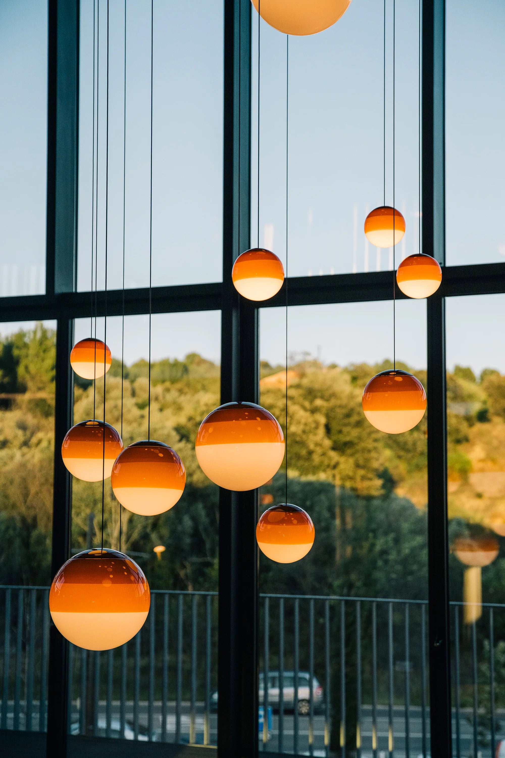 Dipping Light 13 Pendant Lamp - Amber-2