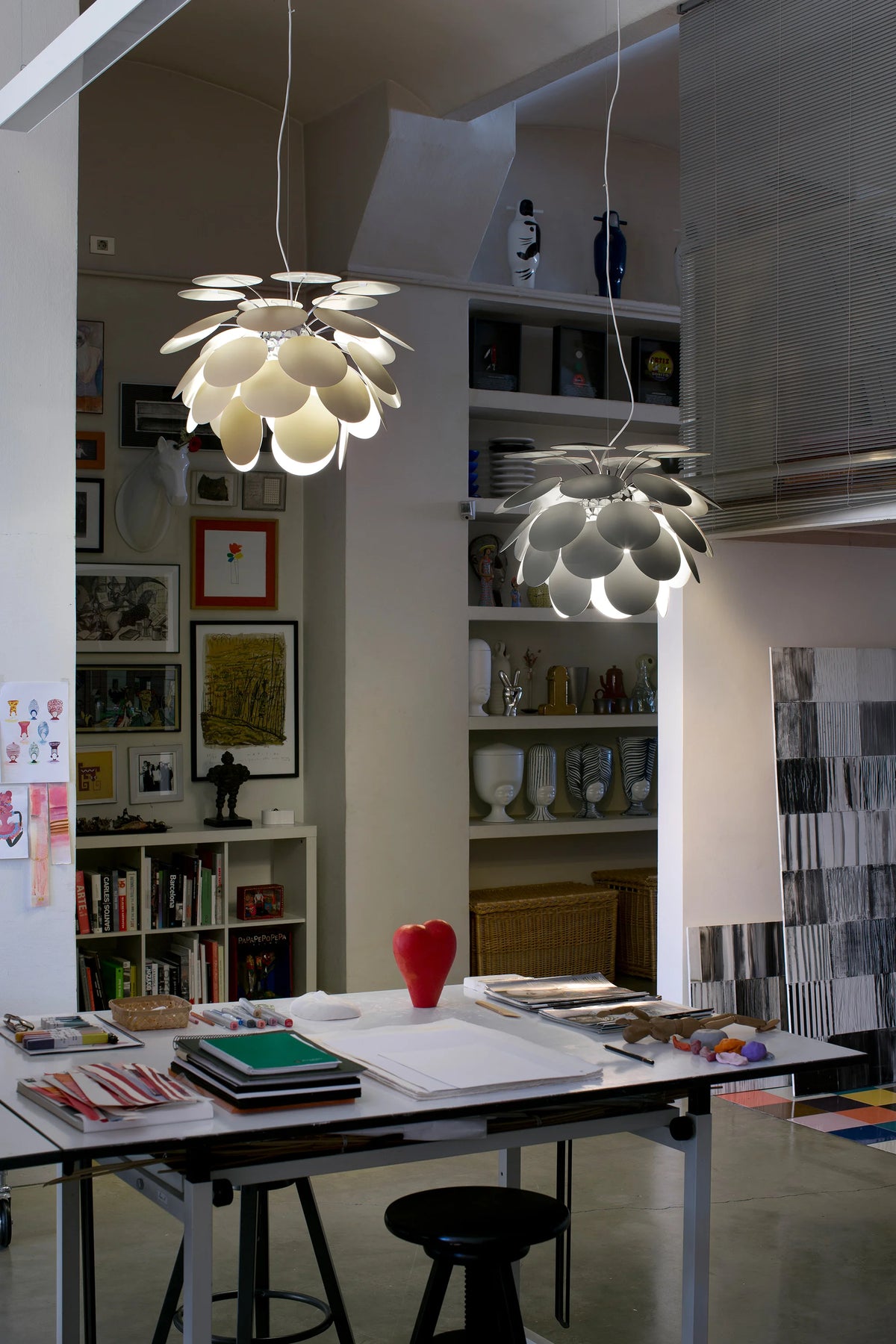 Discoco 88 Pendant Lamp - Matte Grey-3