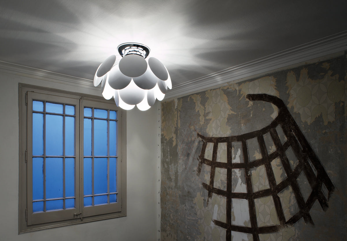 Discoco Ceiling Lamp – 53x34 / ABS (White)-2