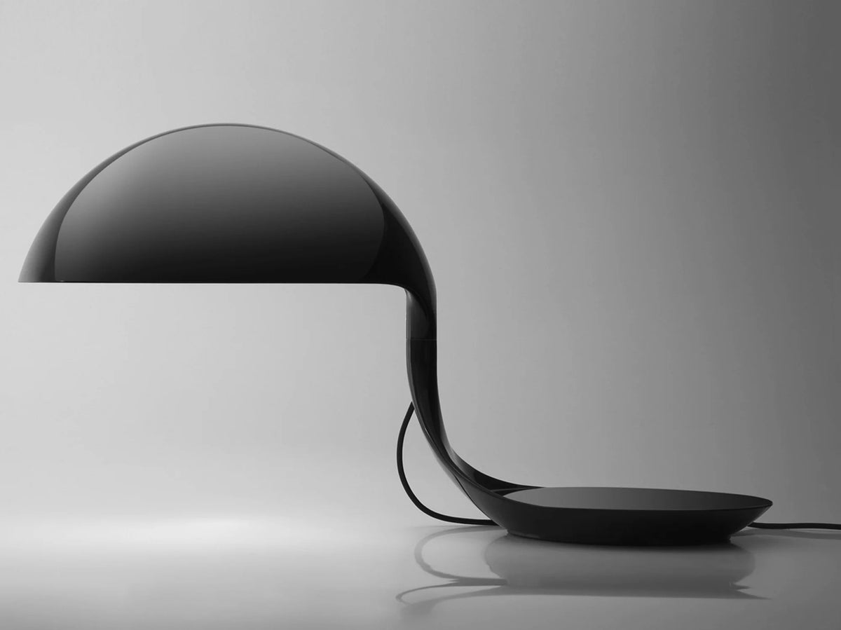 Cobra Table Lamp - Glossy Black