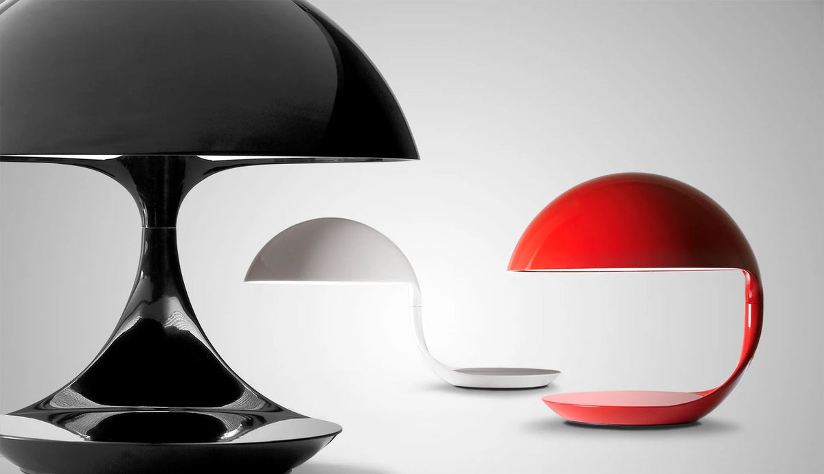 Cobra Table Lamp - Glossy Black-4