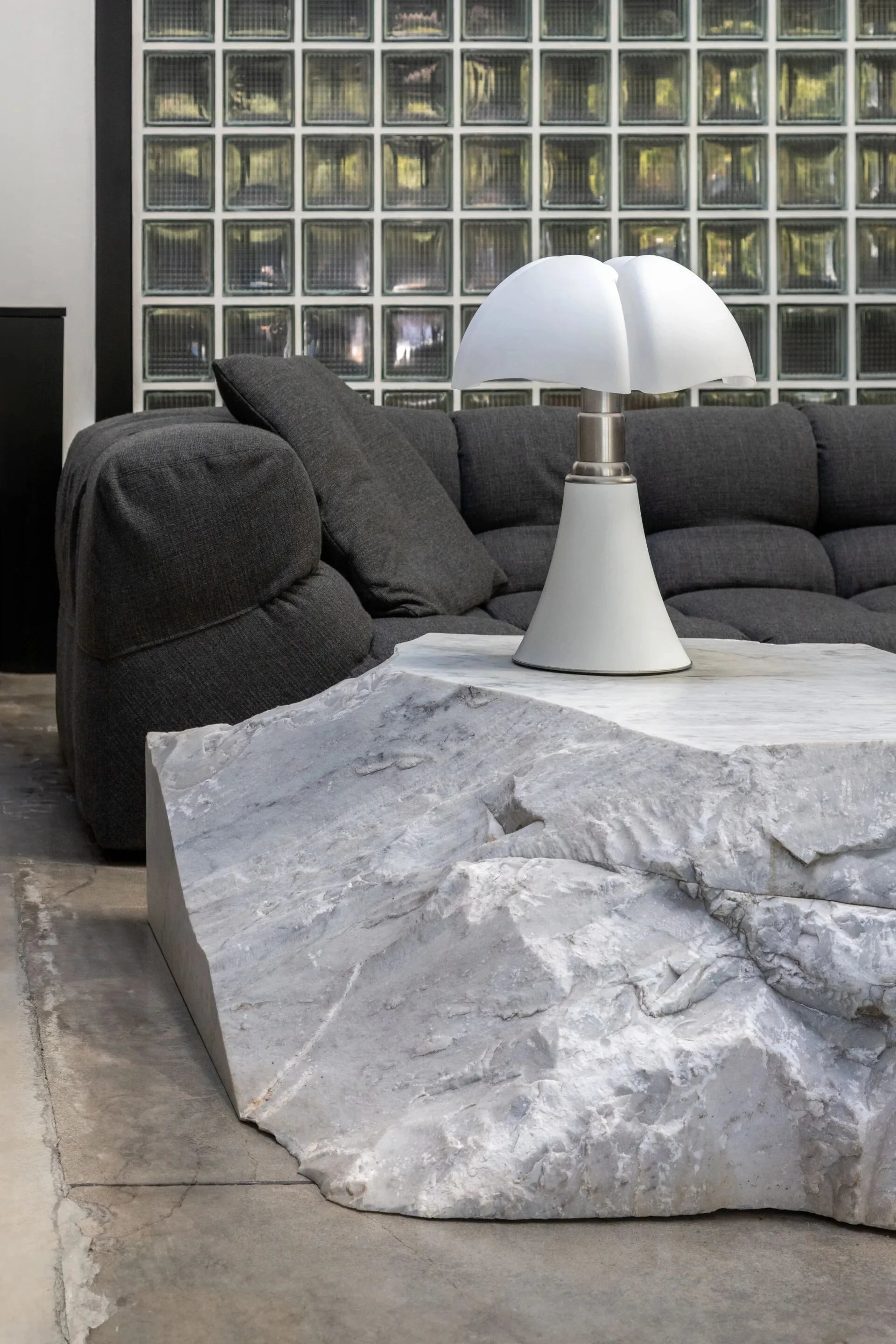 Pipistrello Medio Table Lamp - White Matt/White Opaque-3