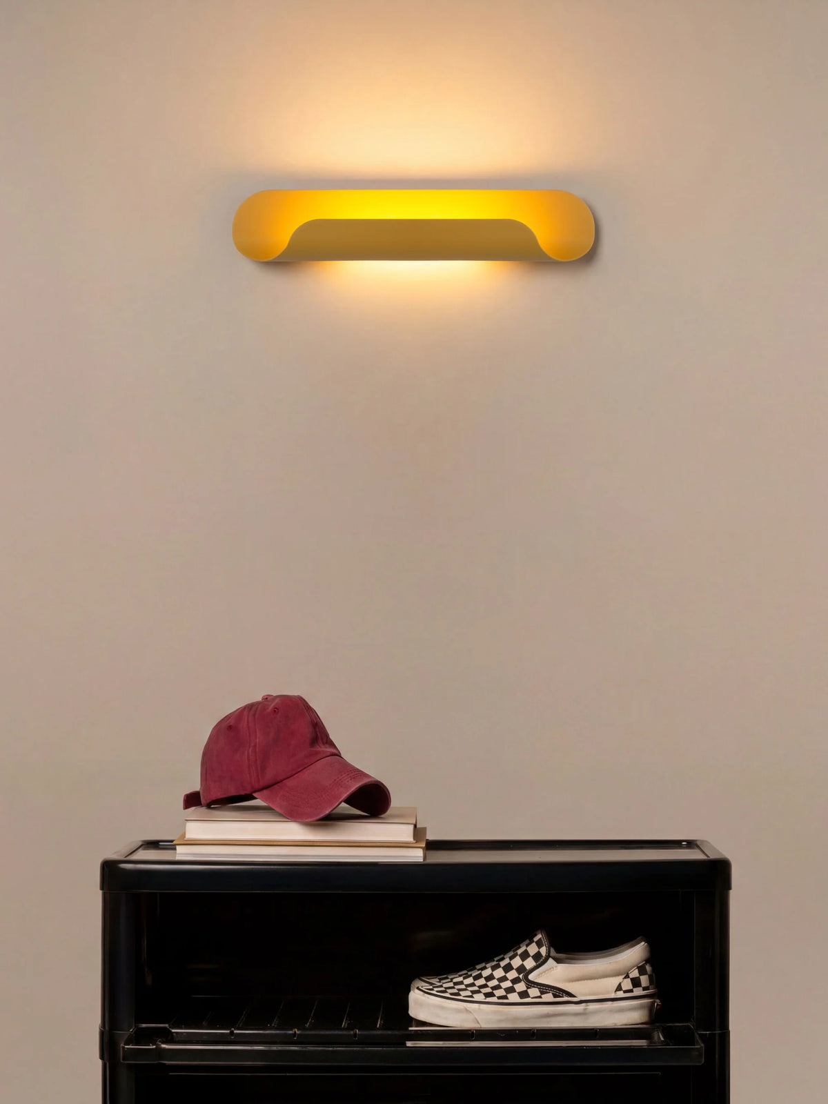 Roll 1465 Wall Lamp - Ochre Yellow-2