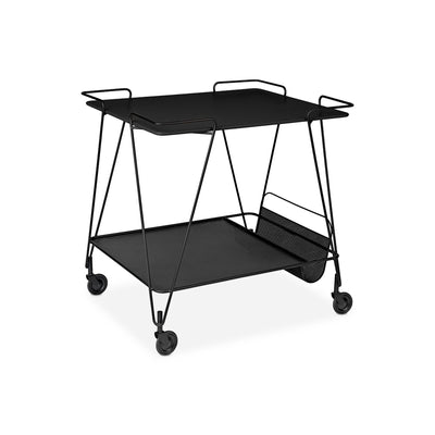 Mategot 10013884 Trolley - Soft Black Semi Matt