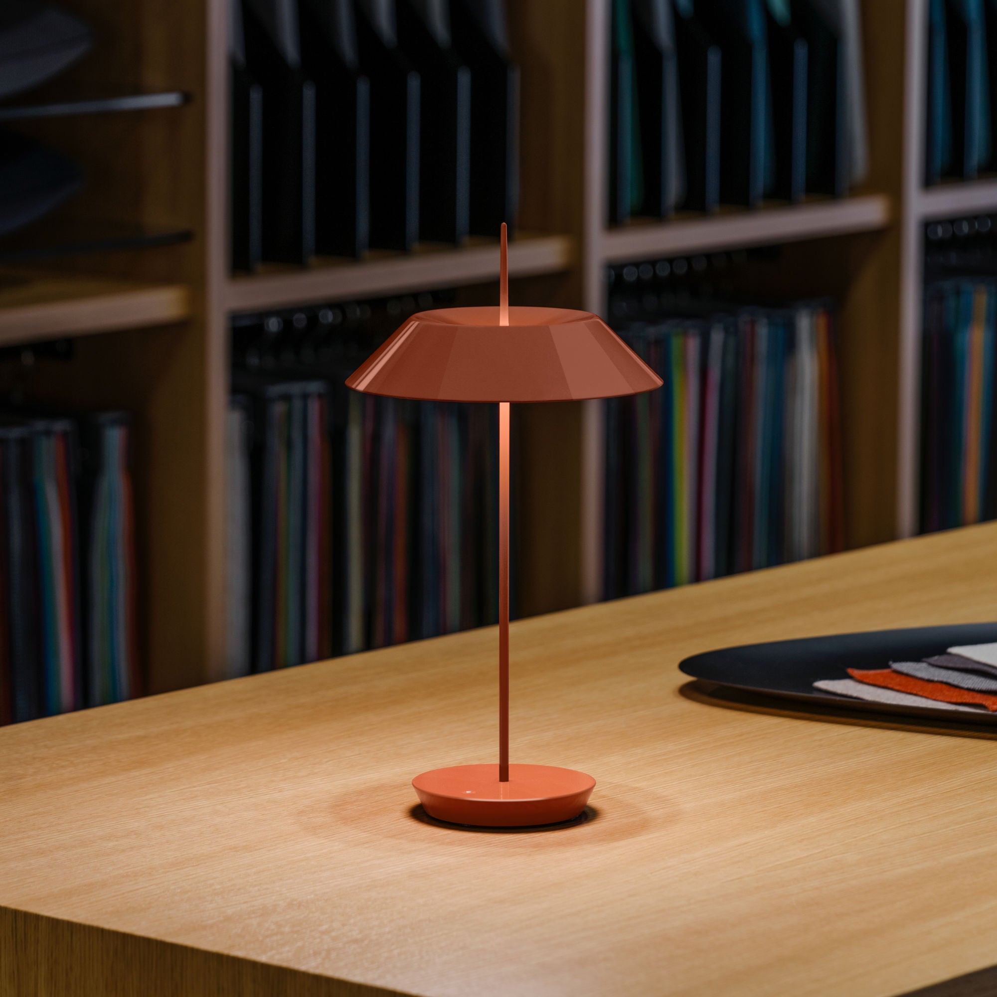 Mayfair Mini 5495 Portable Table Lamp - Terra Dark