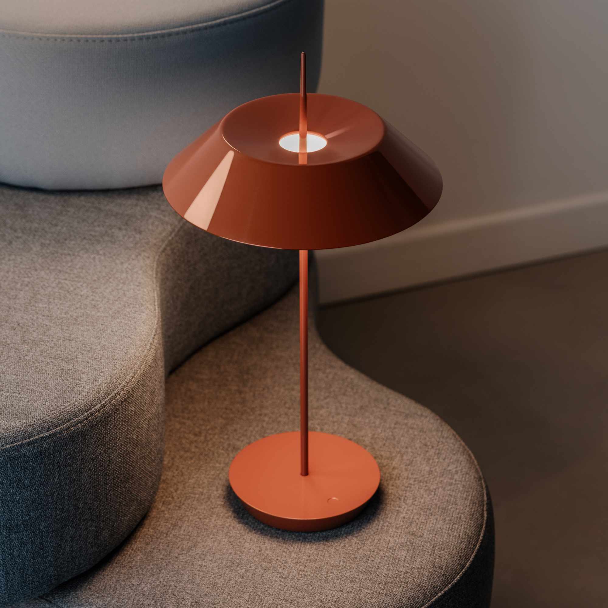 مصباح طاولة محمول من Mayfair Mini 5495 - Terra Dark-9