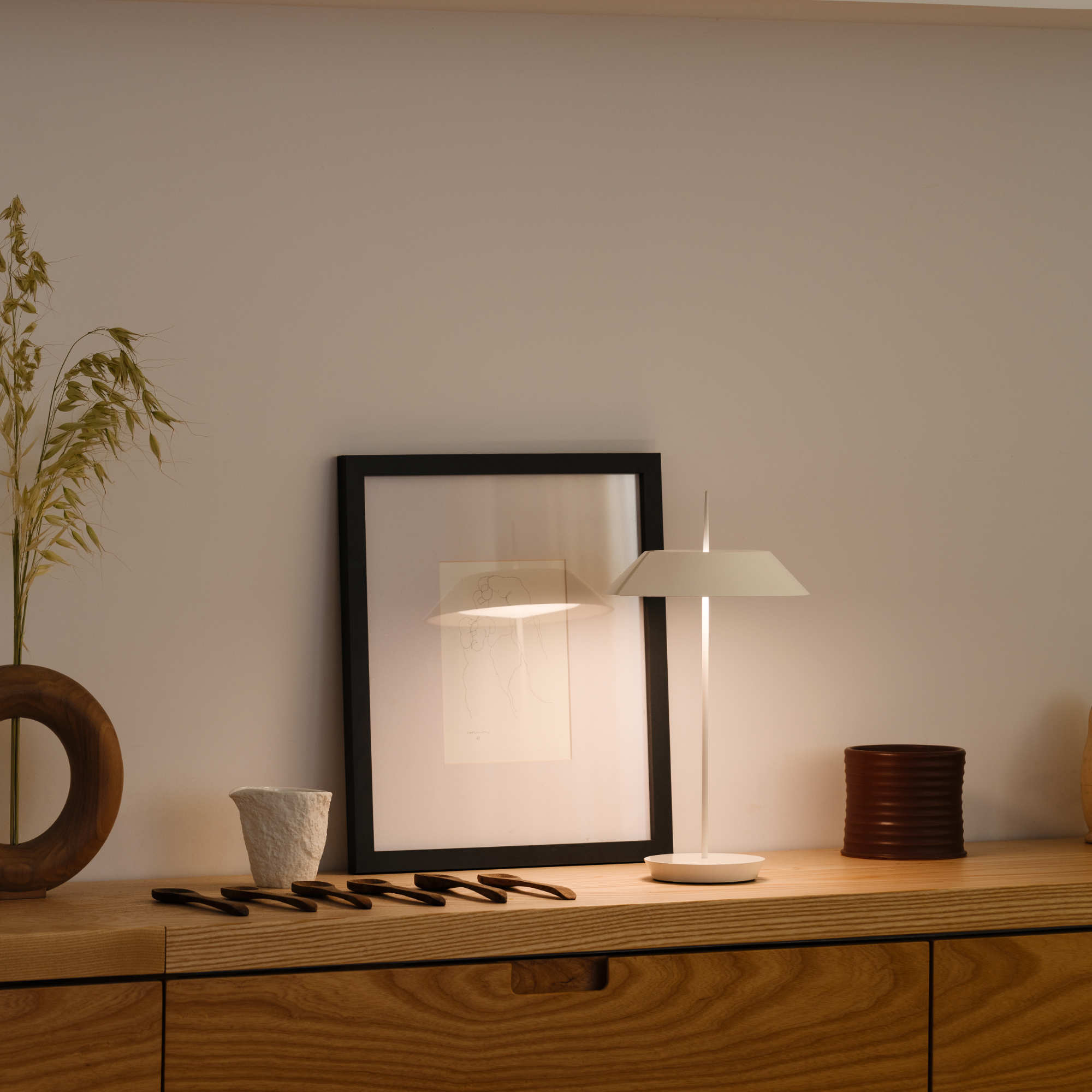 Mayfair Mini 5495 Portable Table Lamp - Warm White