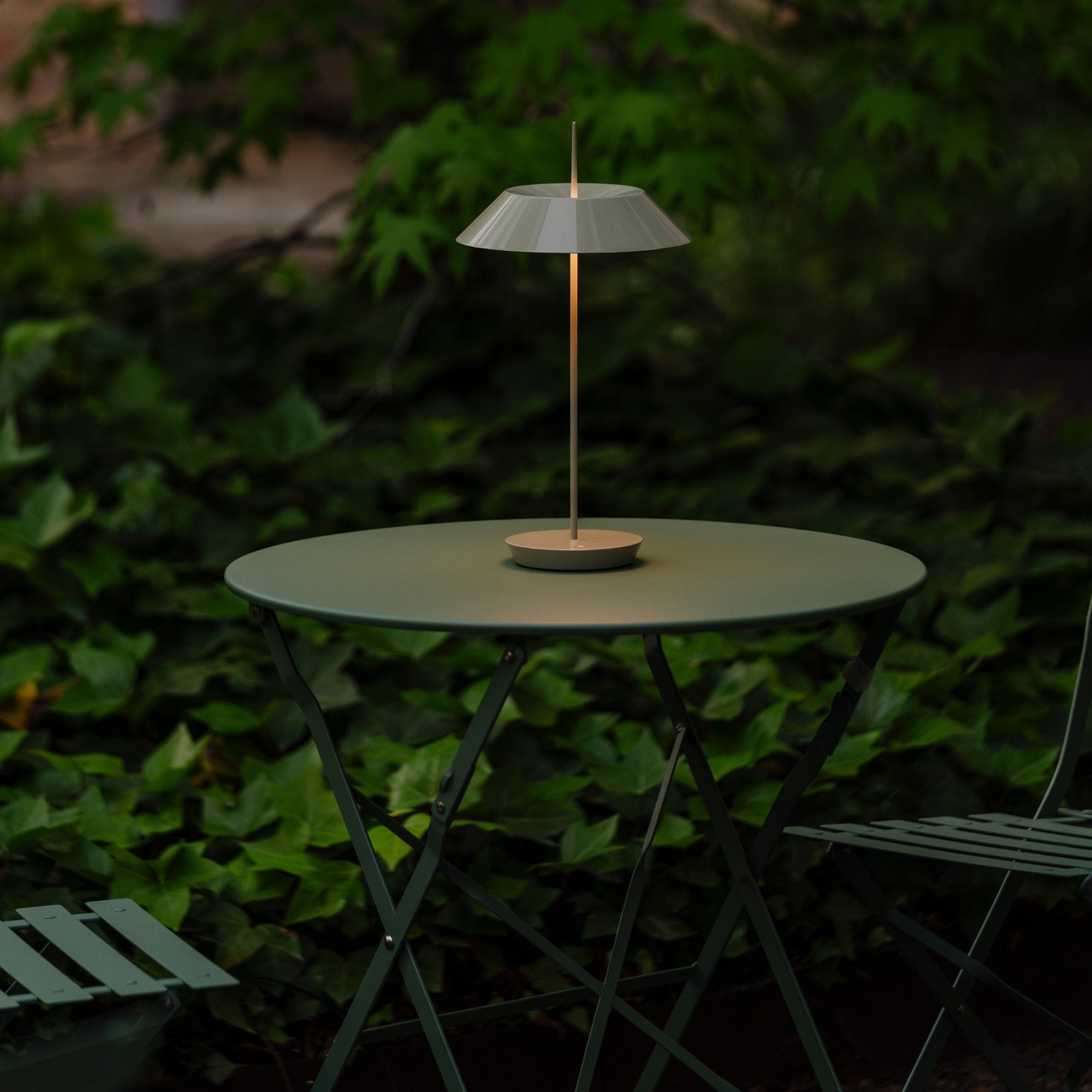 Mayfair Mini 5495 Portable Table Lamp - Green L1-5