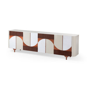 Metropolis 250 Sideboard - Ivory