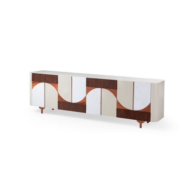 Metropolis 250 Sideboard - Ivory