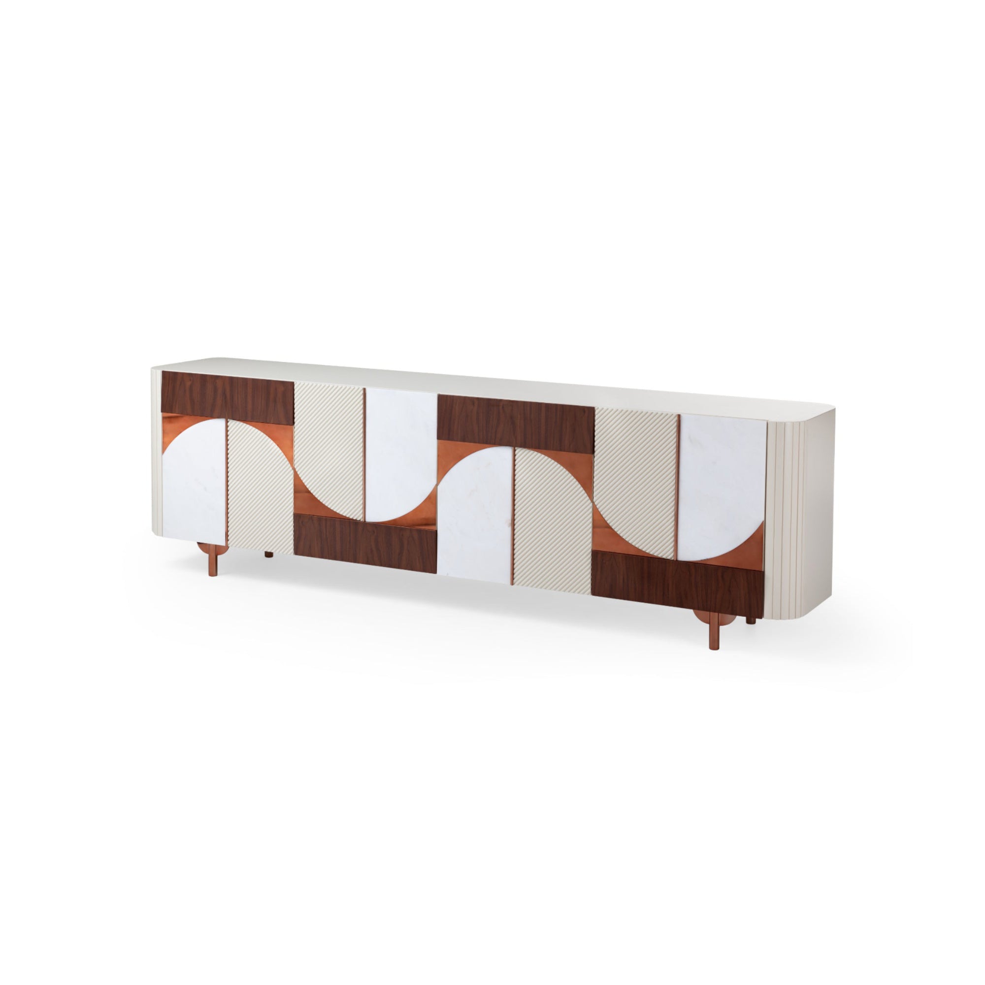 Metropolis 250 Sideboard - Ivory-1