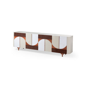 Metropolis 250 Sideboard - Ivory