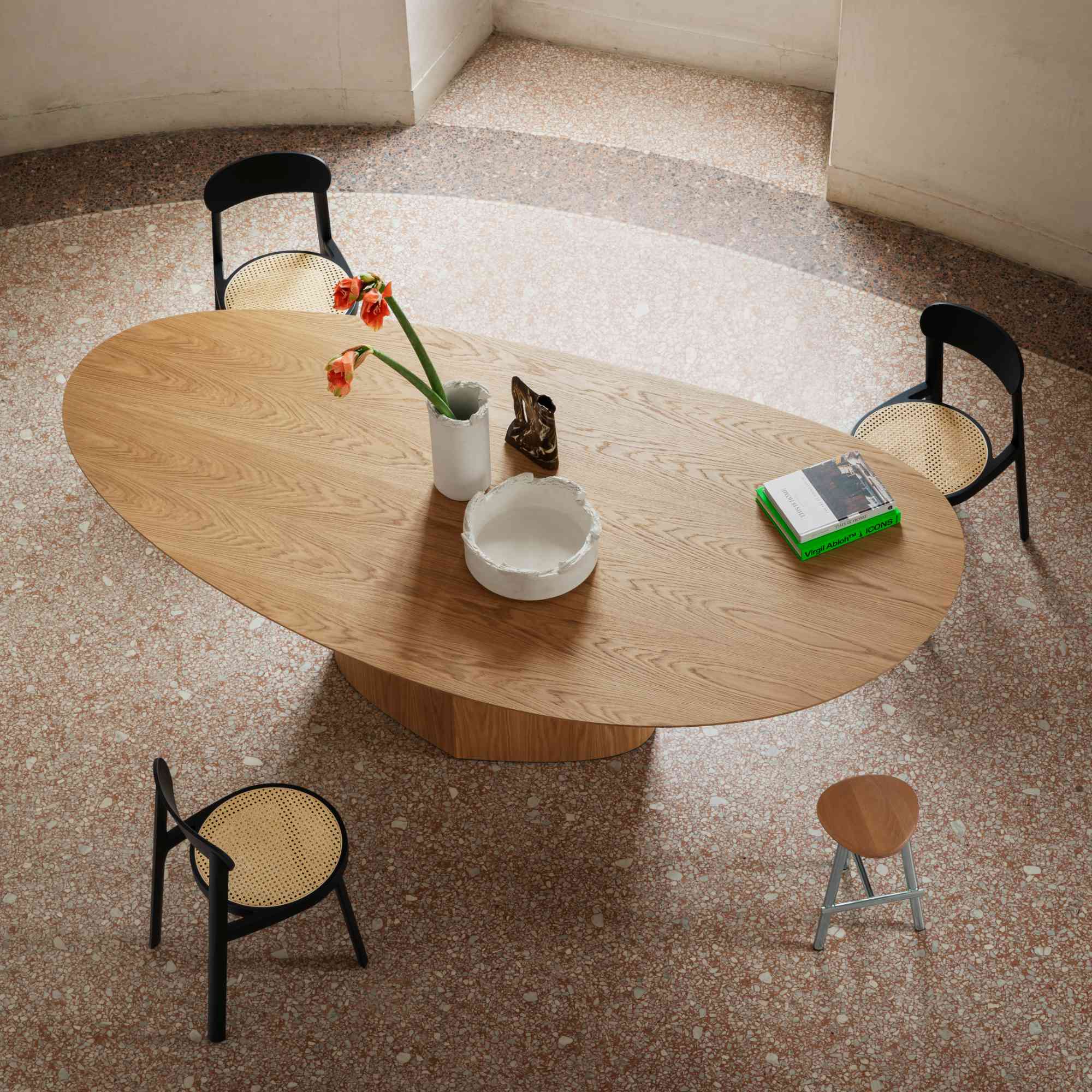 Monoplauto TP 35 Dining Table - Walnut-4