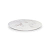 Moon Cheese Platter - Swirl White/Clear