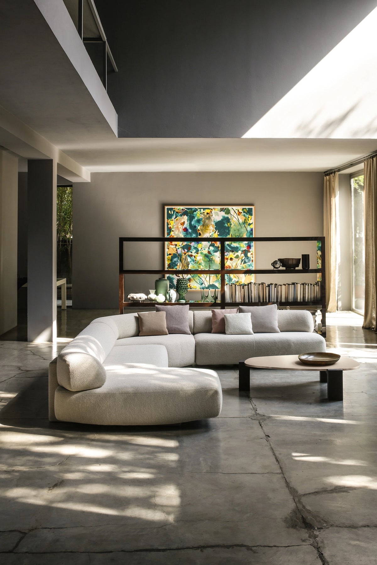 Gogan GG010D Coffee Table - Caffe/Sand 7529