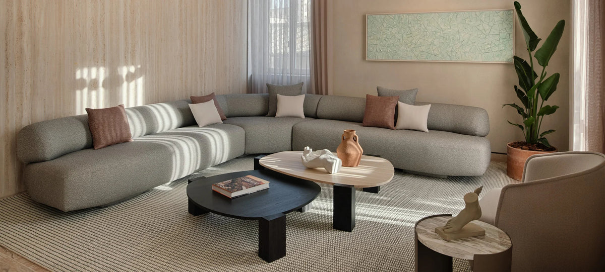 Gogan GG010G Coffee Table - Caffe/Sand 7529-5