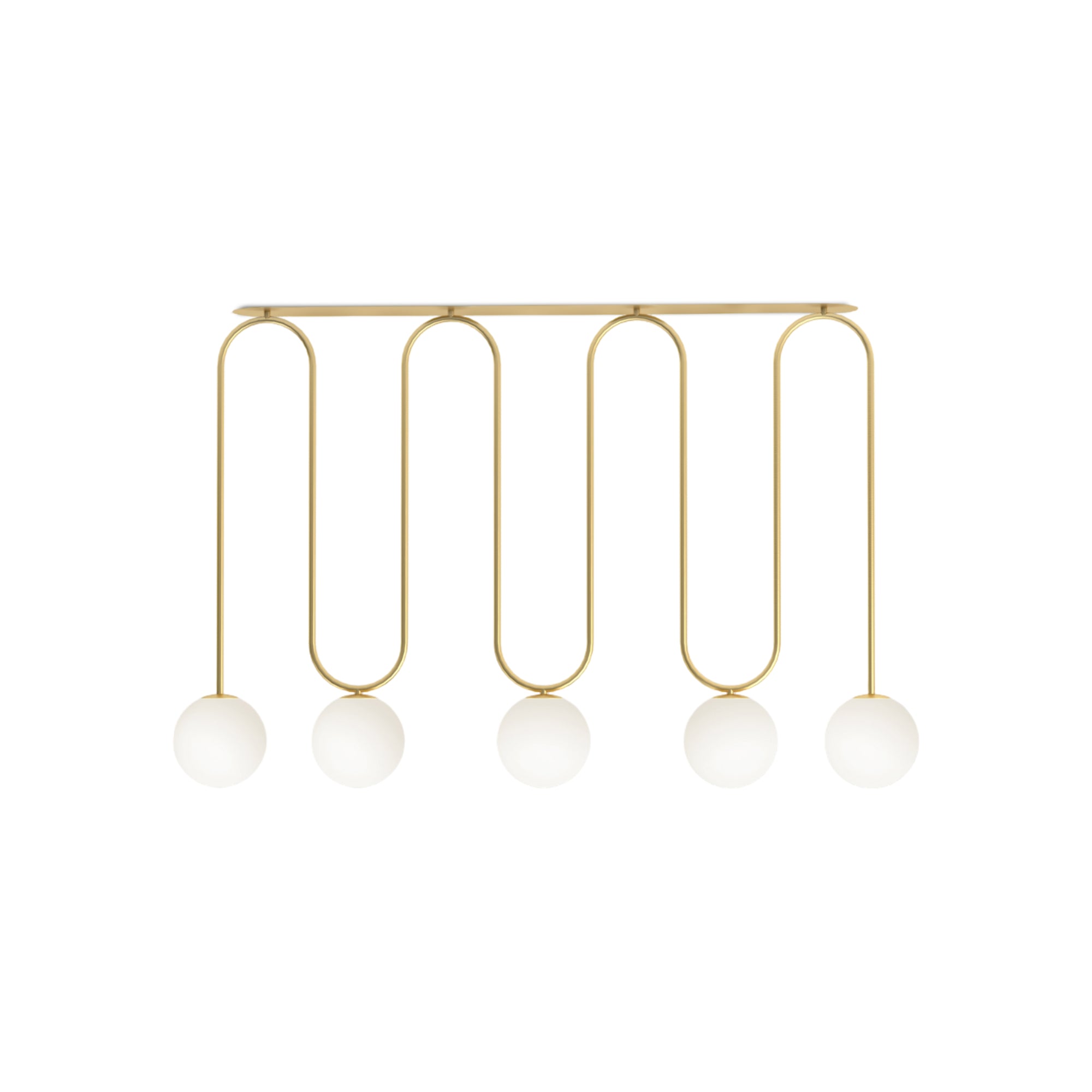 Motive C02 Ceiling Lamp - Brass