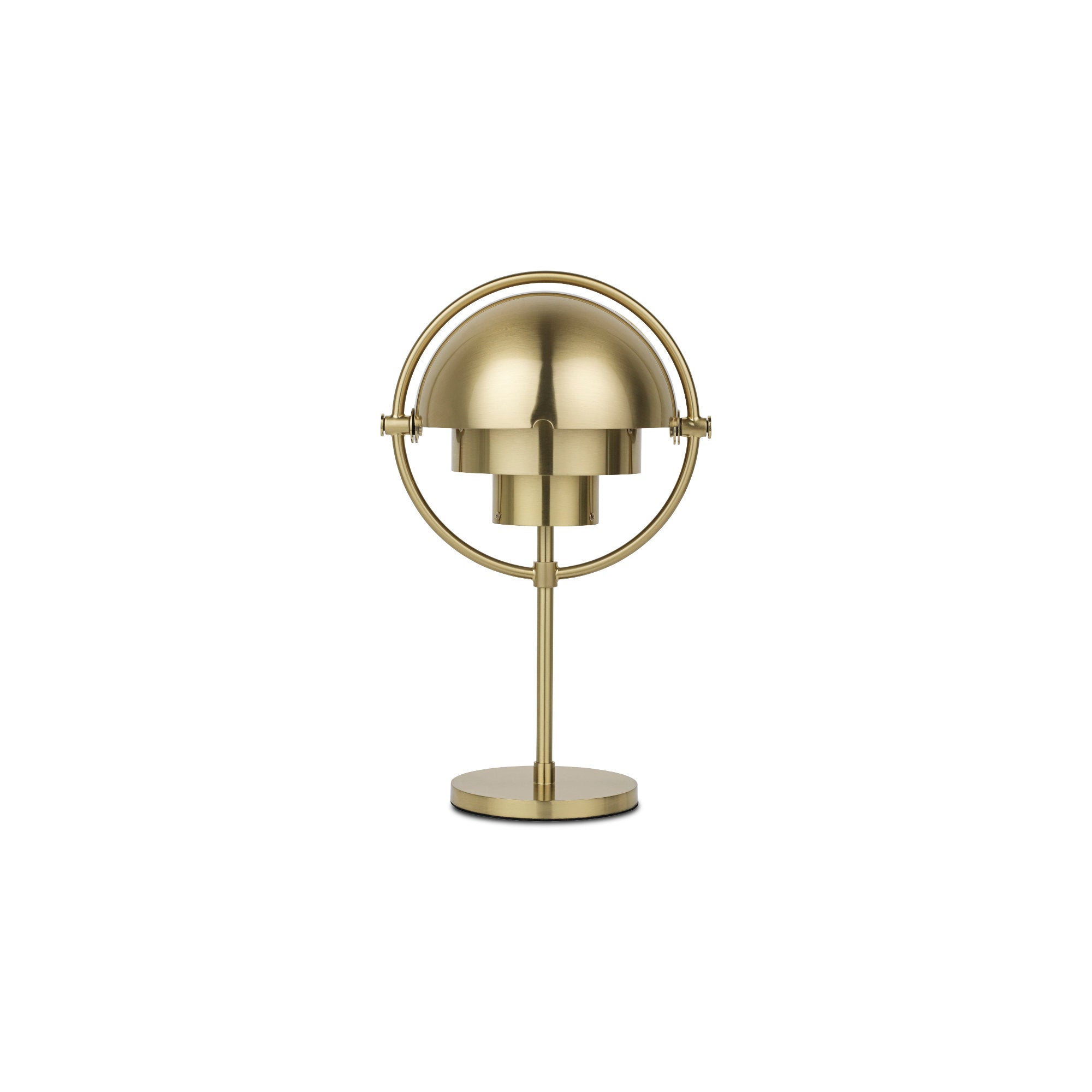 Multi-Lite 60921 Portable Table Lamp - Brass/Brass Shiny