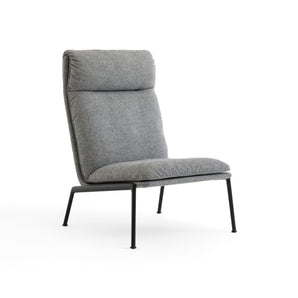 Muno LN16 Armchair - Warm Black/Fabric 3 (Hallingdal 0126)