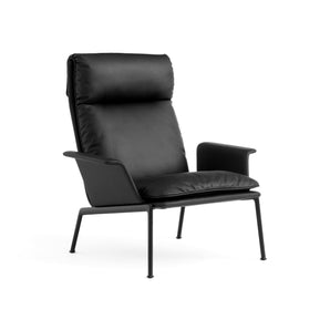 Muno LN17 Armchair - Warm Black/Leather (Noble Aniline)