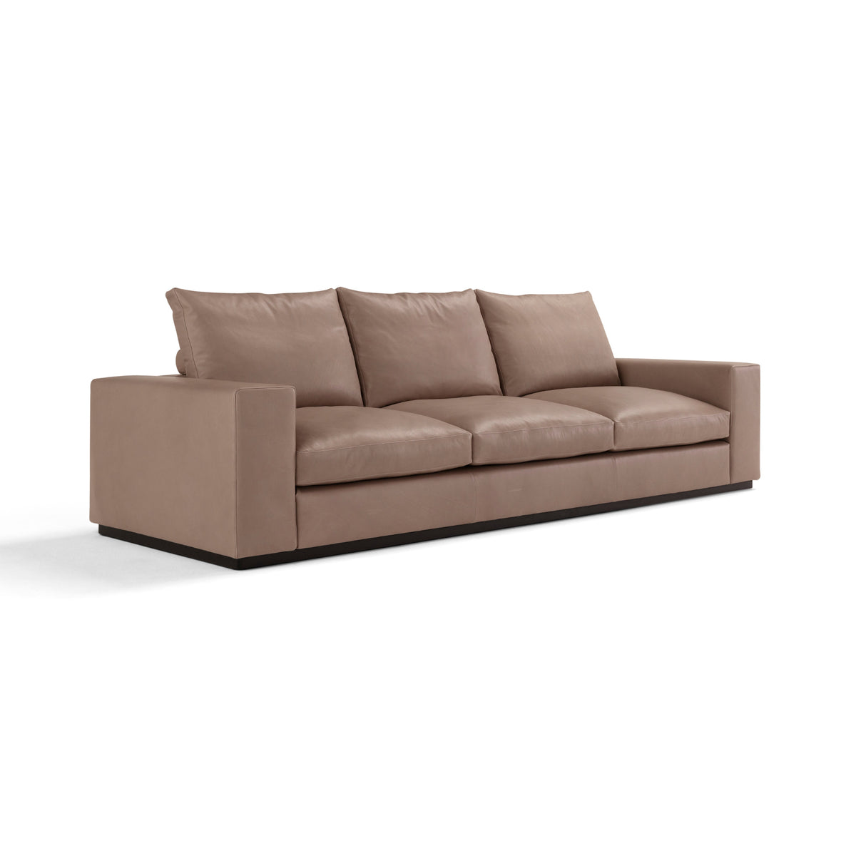 Murray Sofa – 292x93 / Wood (Frassino Tinto Ebano) / Cuoio 29/Leather (Legacy 8001)-1