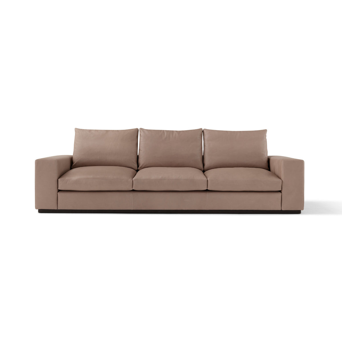 Murray Sofa – 292x93 / Wood (Frassino Tinto Ebano) / Cuoio 29/Leather (Legacy 8001)-3
