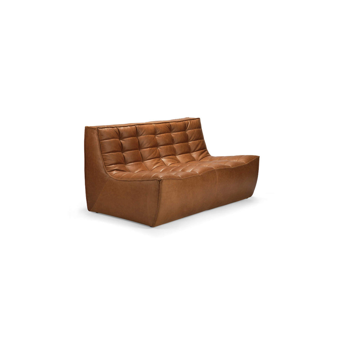 N701 20083 Sofa - Leather (Old Saddle)-1