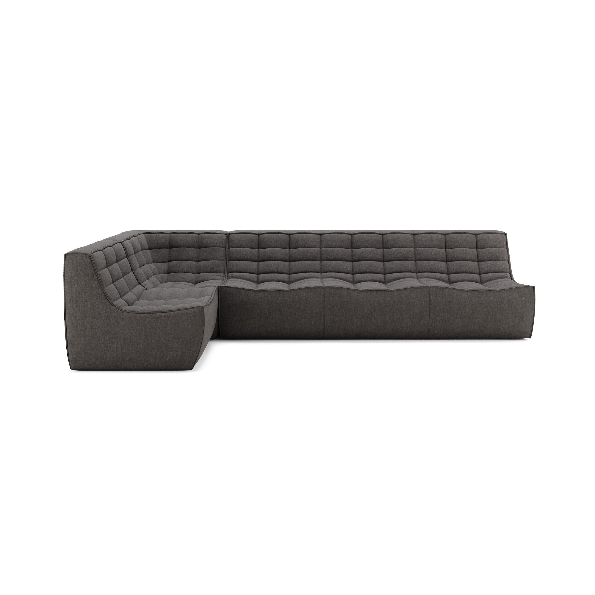 N701 301 Modular Sofa - Fabric (Dark Grey)-1